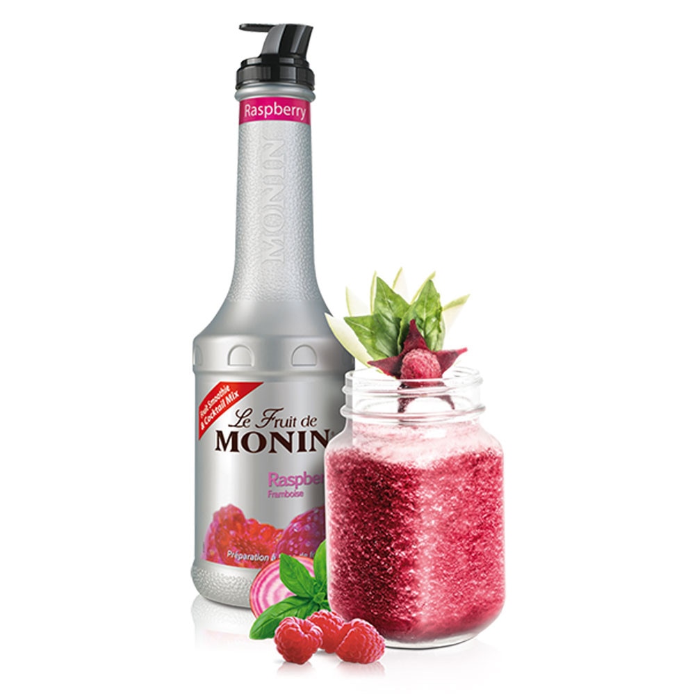Monin Fruit Mix - Raspberry - 1L Plastic